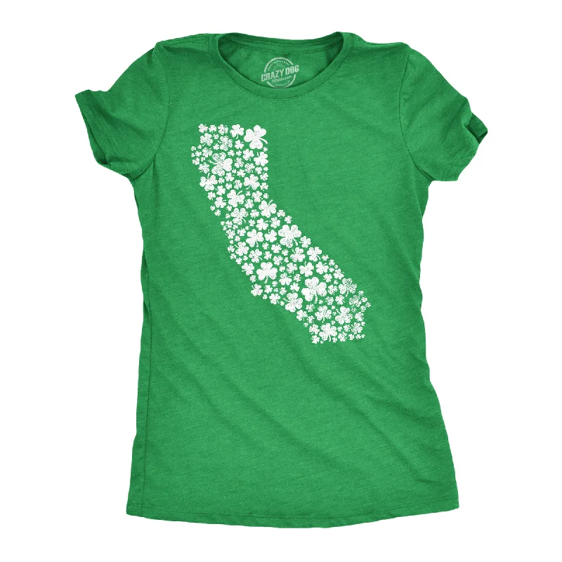 Personalized Clothing California State Clovers Women's T Shirt