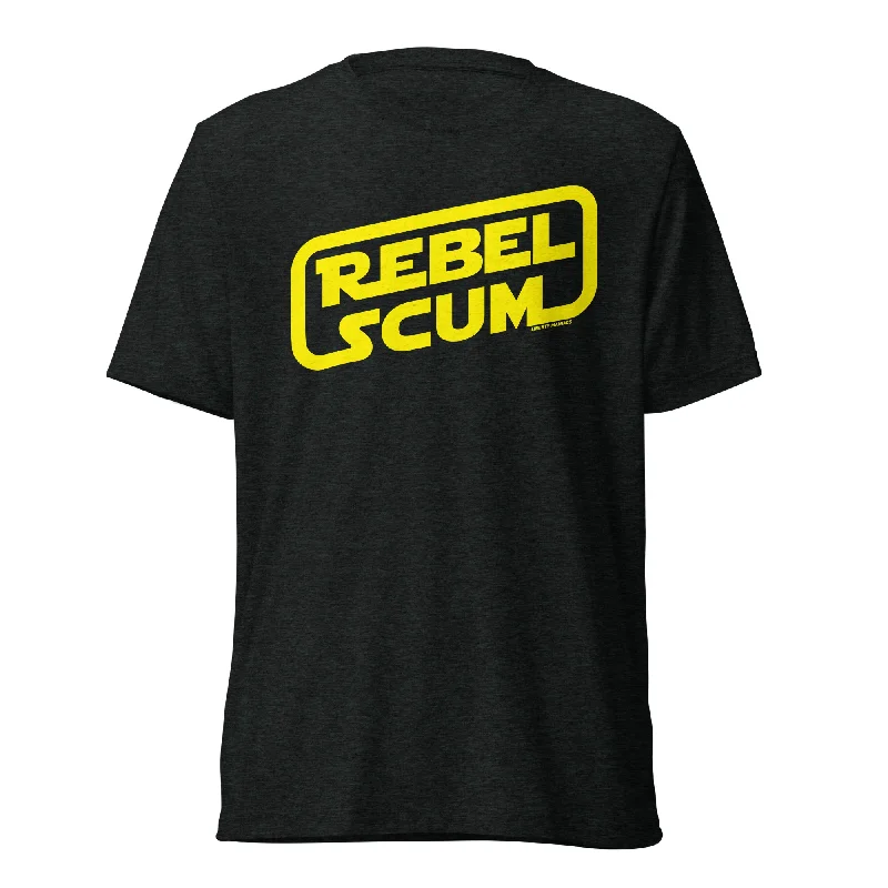 Mid-length Style Rebel Scum Unisex Tri-Blend T-Shirt