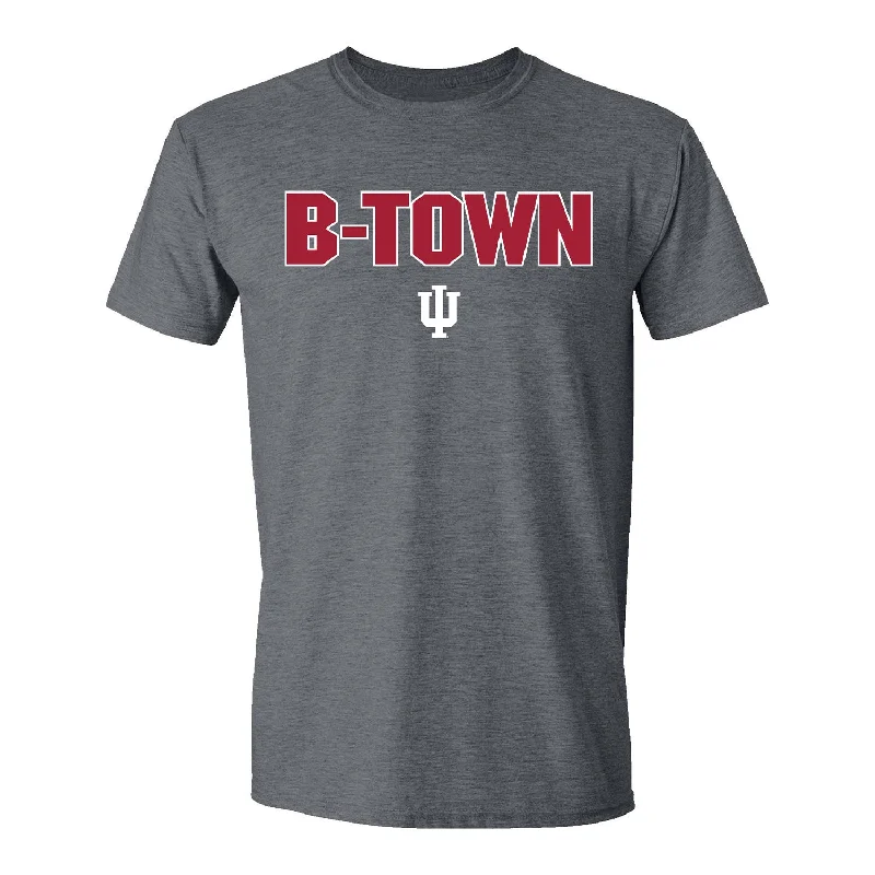 British Fashion Indiana Hoosiers B-Town Heather Grey T-Shirt