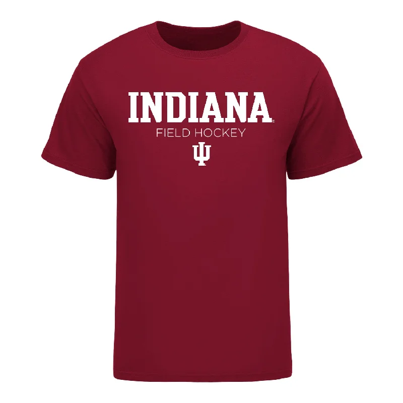 Romantic Data Indiana Hoosiers Field Hockey Crimson T-Shirt