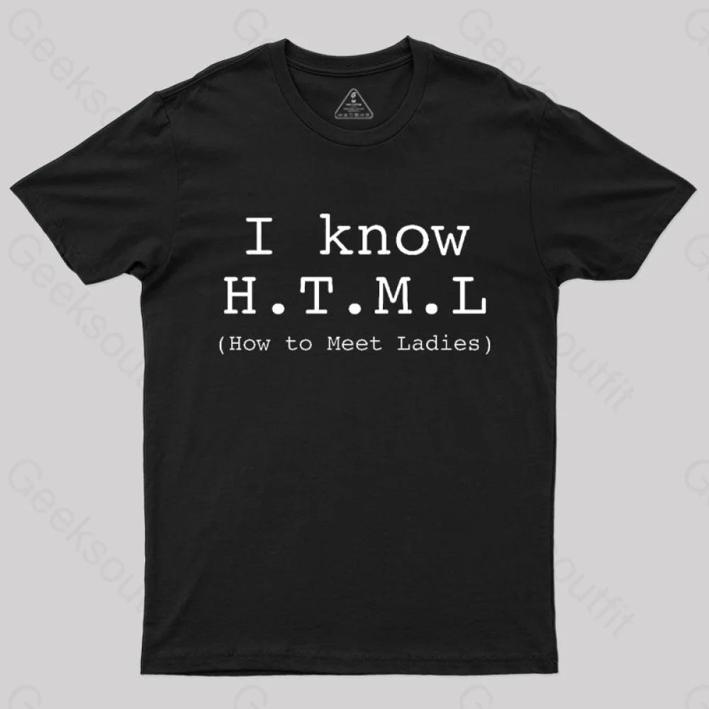 Modern City I Know HTML T-Shirt