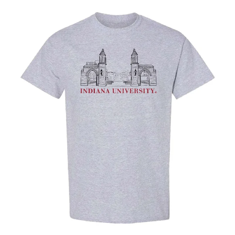 Urban Style Indiana Hoosiers Sample Gates Grey T-Shirt