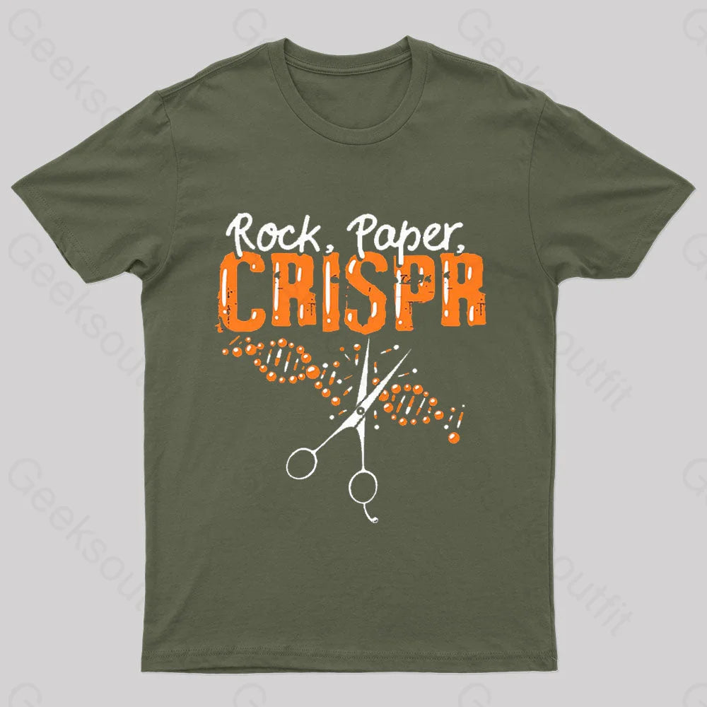 Fashion Must-have Rock Paper Chrispr Nerd T-Shirt