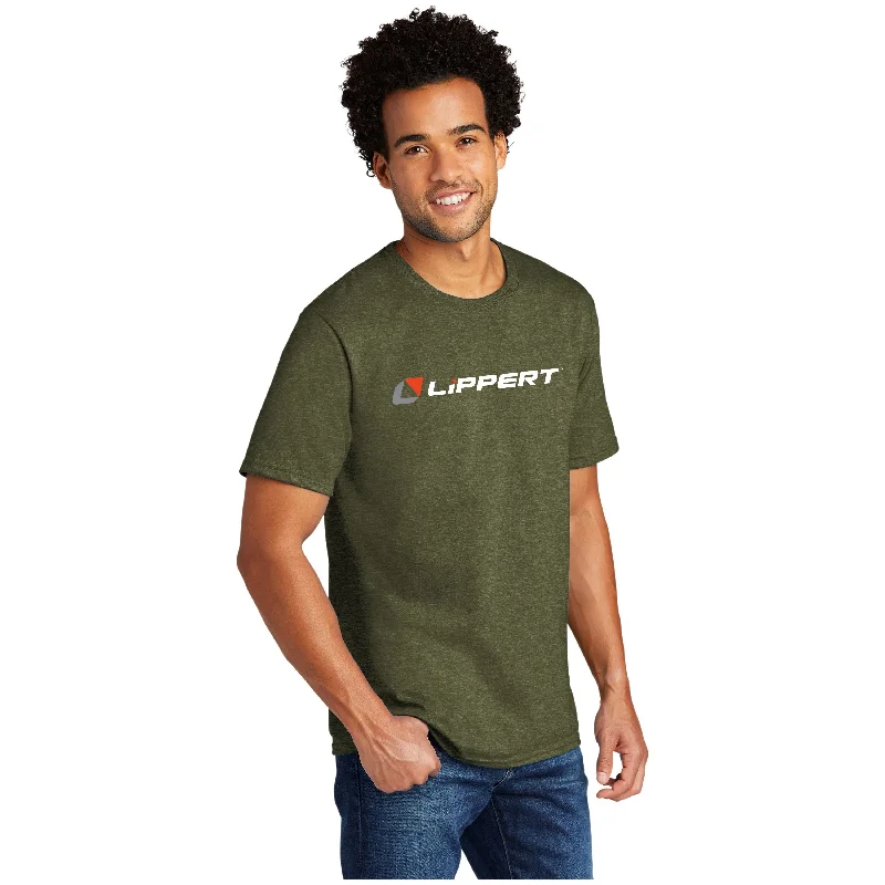 Casual Comfort T-Shirt - Soft Style Olive Green