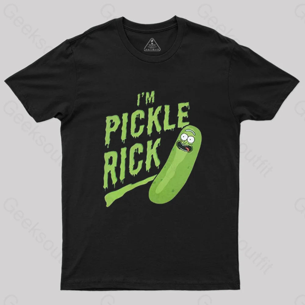 Minimal Classic Pickle Rick T-Shirt