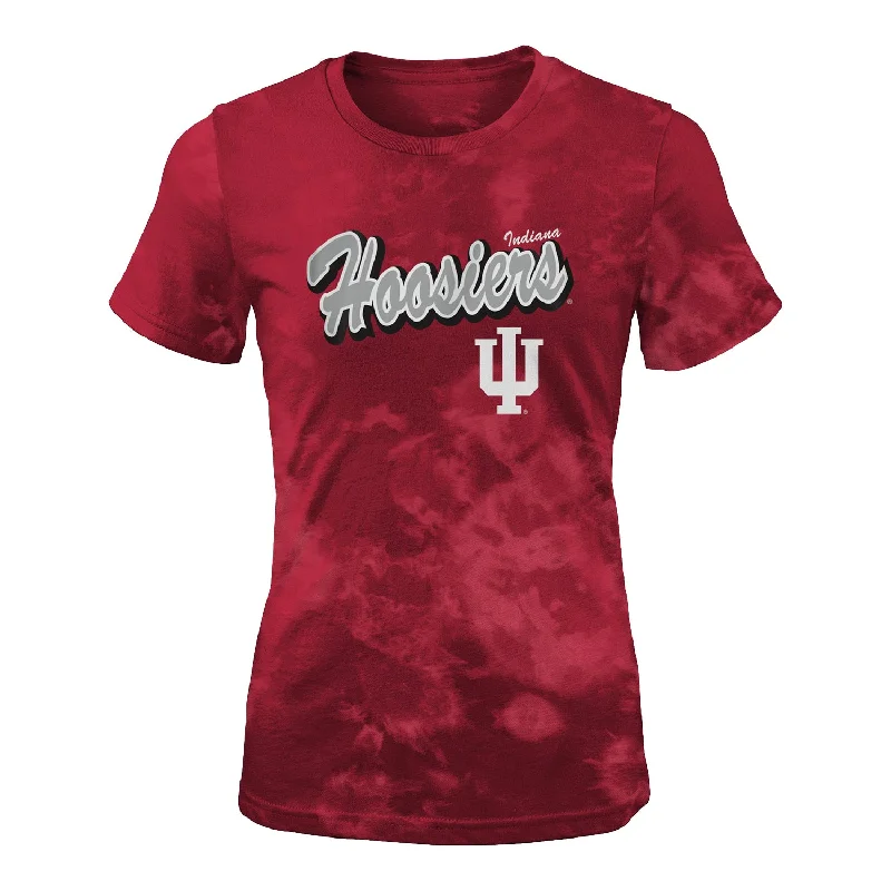 Bright Colors Girls Indiana Hoosiers Dream Team Crimson T-Shirt