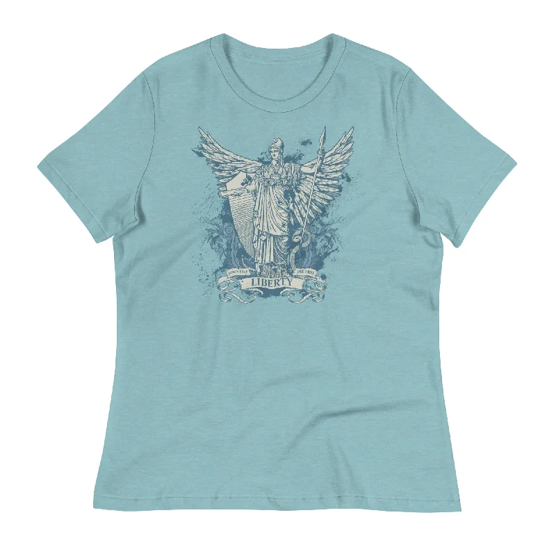Artistic Temperament Libertas Lady Liberty Women's Relaxed T-shirt
