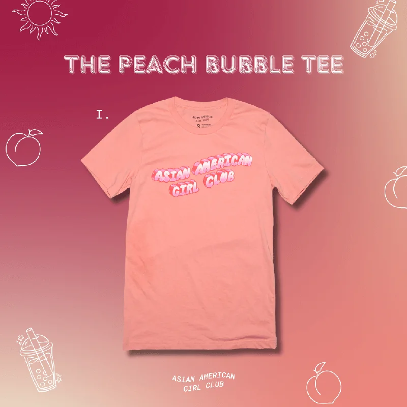 Leisure Sports Peach Bubble Tee