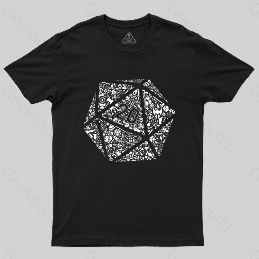 Fashion Classic Mosaic D20 T-Shirt