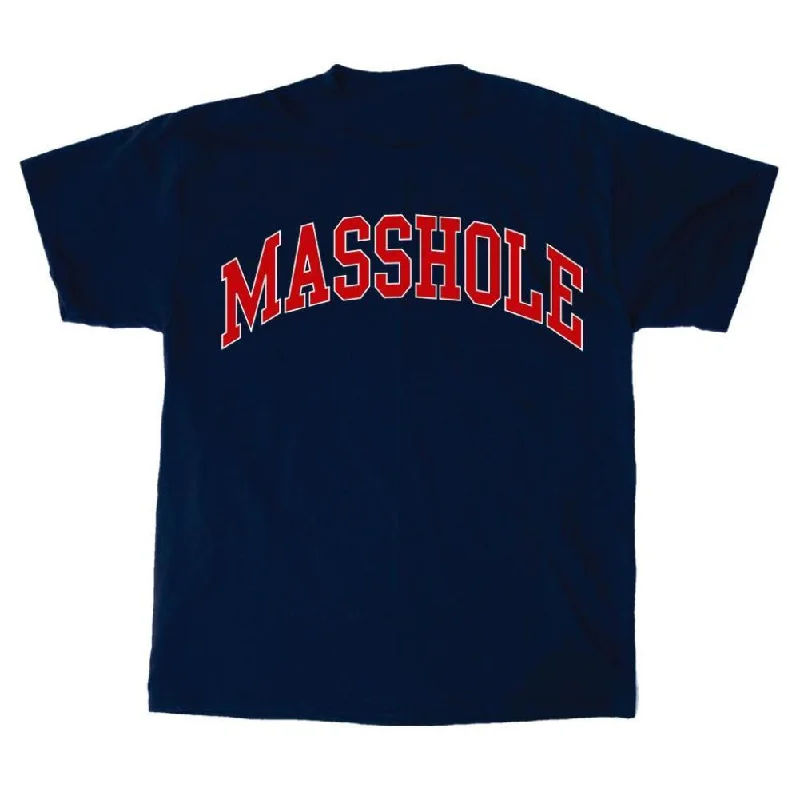 Retro Stripes Masshole® - Arched Red T-Shirt