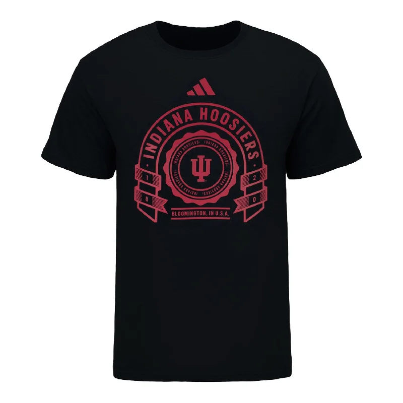 Fashionable And Versatile Indiana Hoosiers Adidas Vault Seal T-Shirt