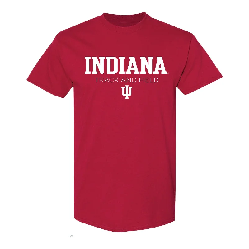 Fashionable Items Indiana Hoosiers Track & Field Crimson T-Shirt