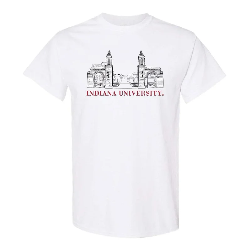 Carefree Indiana Hoosiers Sample Gates White T-Shirt