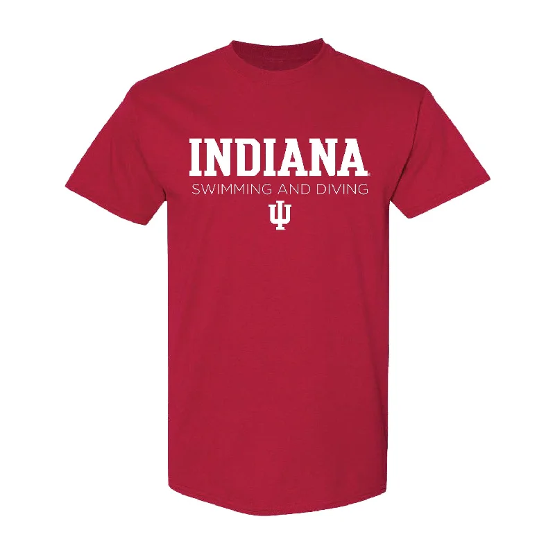 Boutique Recommendation Indiana Hoosiers Swimming & Diving Crimson T-Shirt