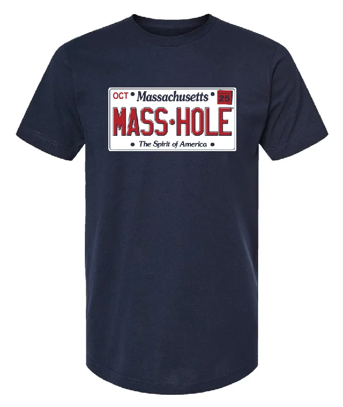 Fashion Trend Masshole® - License Plate T-Shirt
