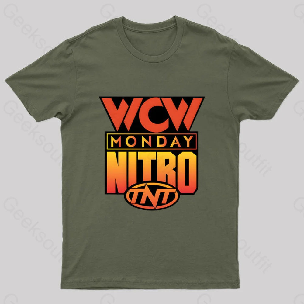 Cool Summer WCW Nitro Nerd T-Shirt