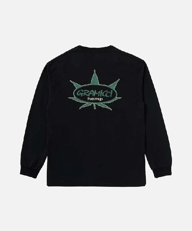 Nightclub Style Oval Hempleaf L/S Tee