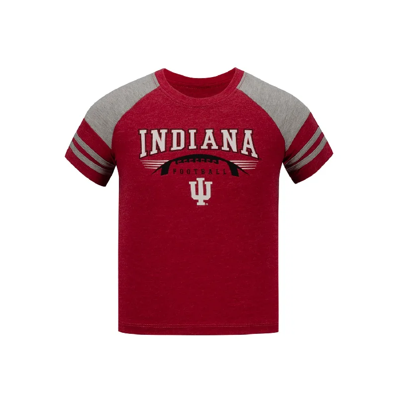 Comfortable And Versatile Toddler Indiana Hoosiers Michael Football T-Shirt