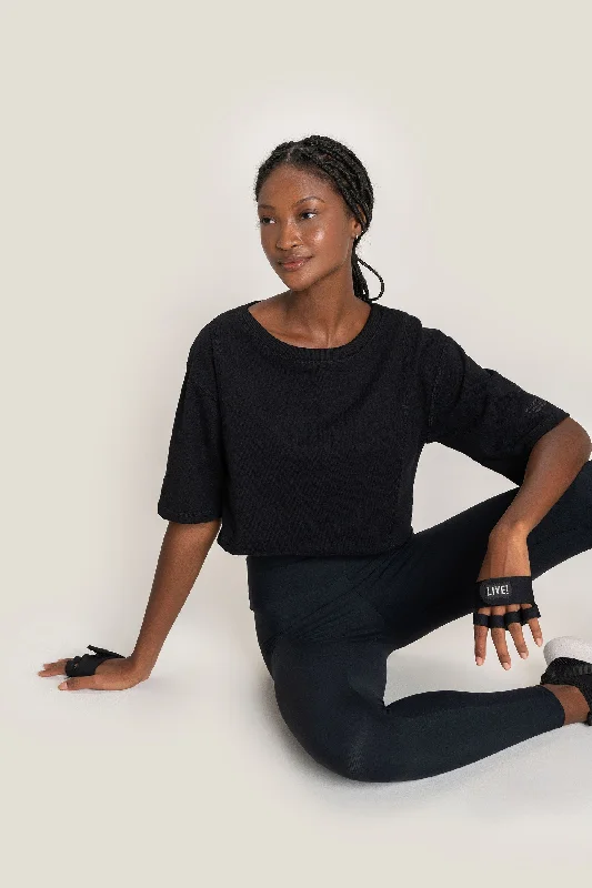 Elegant Temperament Chill Cropped T-Shirt
