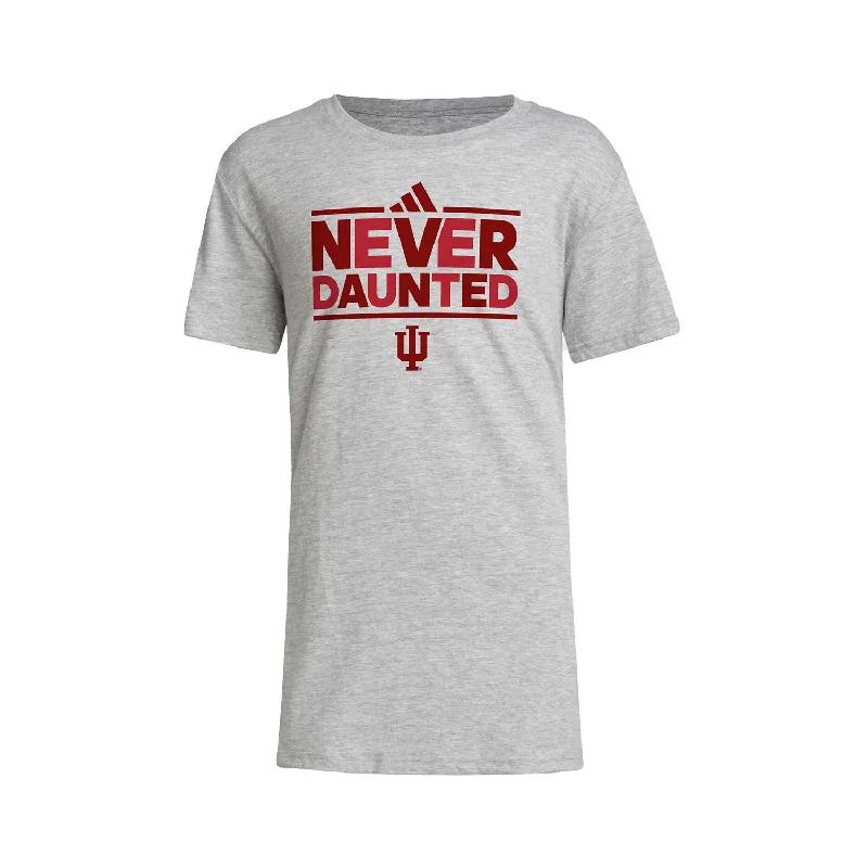 Youthful Youth Indiana Hoosiers Adidas Never Daunted T-Shirt