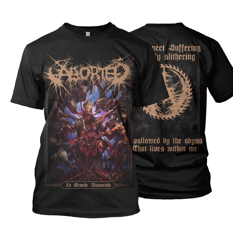 Comfortable Fashion Aborted "La Grande Mascarade" T-Shirt