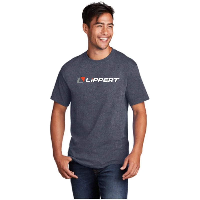 Breezy Style T-Shirt - Heather Navy
