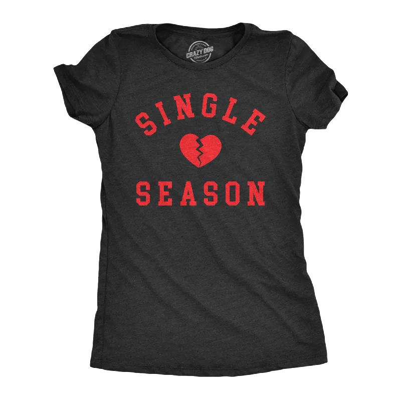 Simple Solid Color Single Season Women's T Shirt
