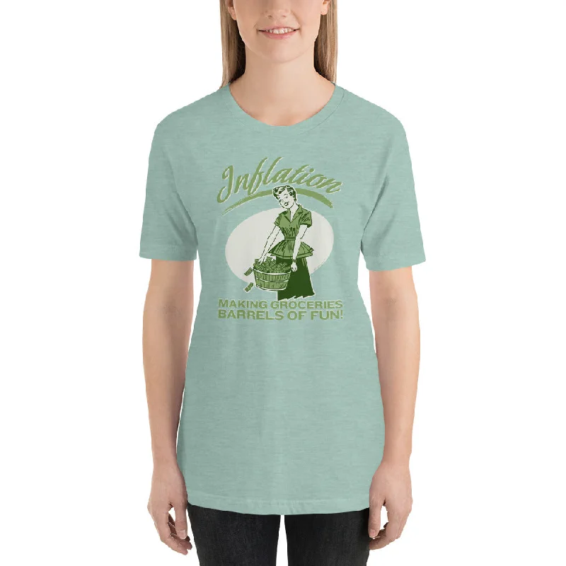 Fresh Comfort Inflation Short-Sleeve Unisex T-Shirt