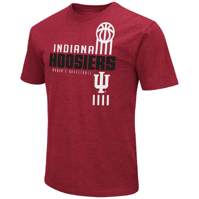 Youthful Vitality Indiana Hoosiers Women's Basketball Playbook Crimson T-Shirt