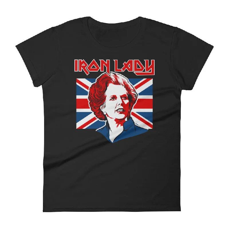 Fashion Must-have Iron Lady Margaret Thatcher Ladies Concert T-Shirt