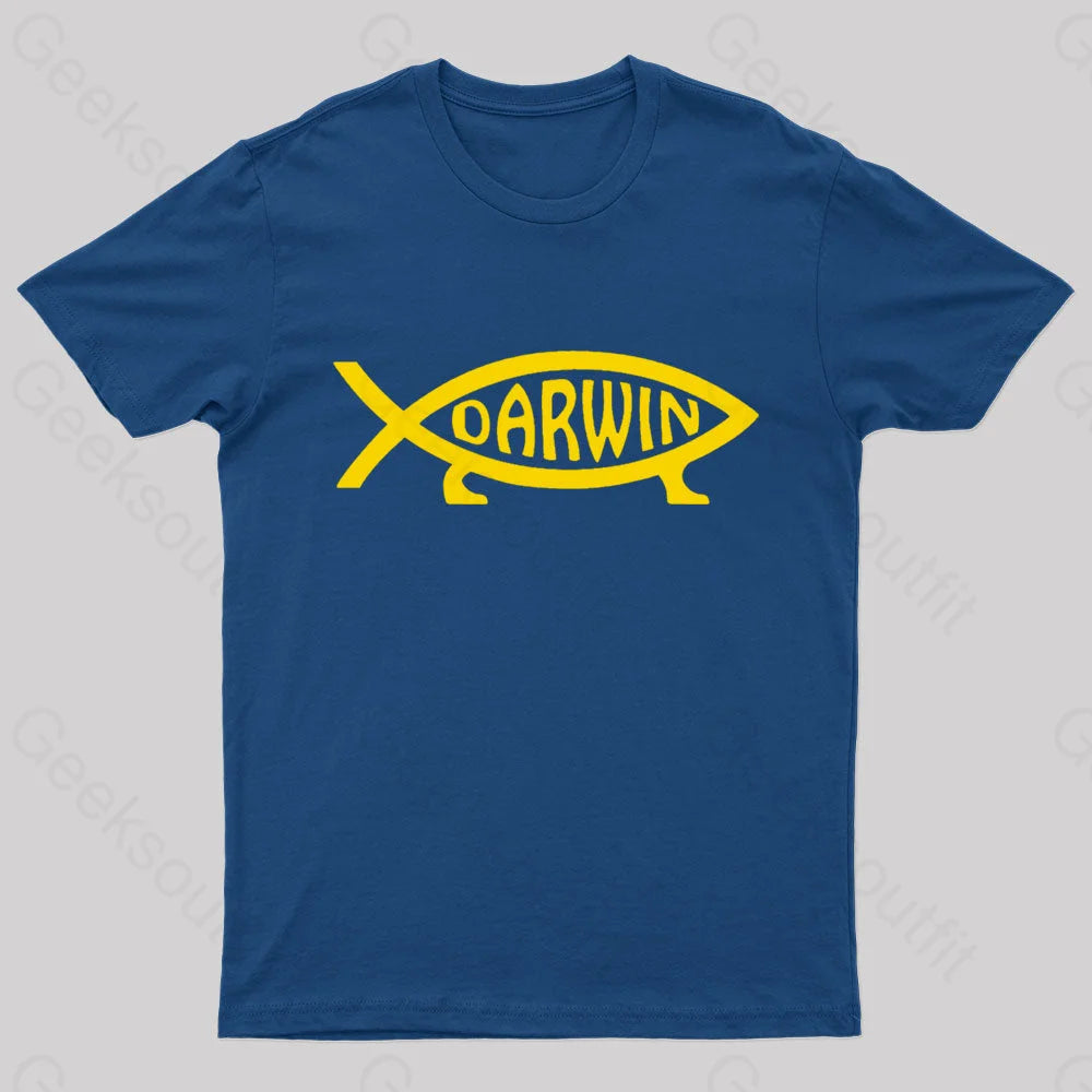 Trends Darwin Fish Geek T-Shirt