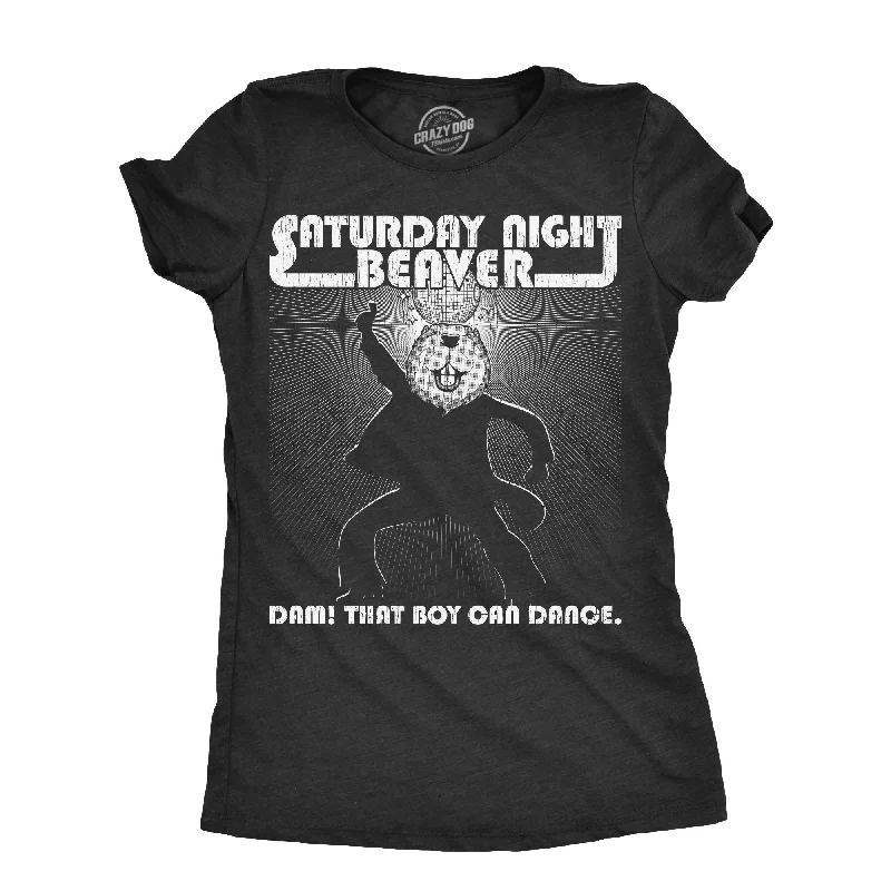 Editorial Design Saturday Night Beaver Women's T Shirt