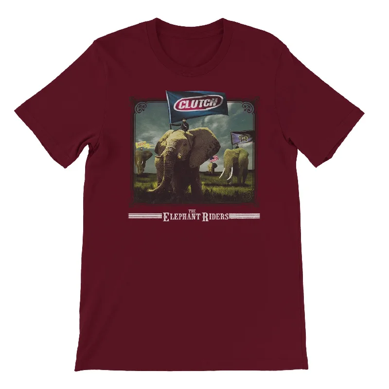 Casual Chic Clutch "The Elephant Riders" T-Shirt