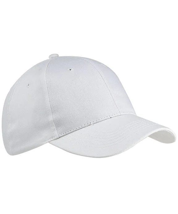 French Retro BX020 - Big Accessories 6-Panel Structured Twill Cap | White